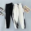 Women Sweatpants Female Korean Loose Casual Pants Jogger Pants Black White Student Couple Pants