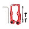 Pinza V-Brake Pieghevole Bici Braccio Corto/Lungo Lega di Alluminio Pinza V-Brake Maniglia Leva Freno Ciclismo Pinza Strumento