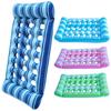 Inflatable Water Sleeping Bed PVC Floating Lounger Air Mattress Foldable Swimming Pool Air Mattress for Swimming Pool Party
