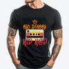 Oldschool Cool Rap Cassette Tape Wholesale Tshirts 100 Pcs Fall Oversized T Shirt Graphic Cotton Short Sleeve