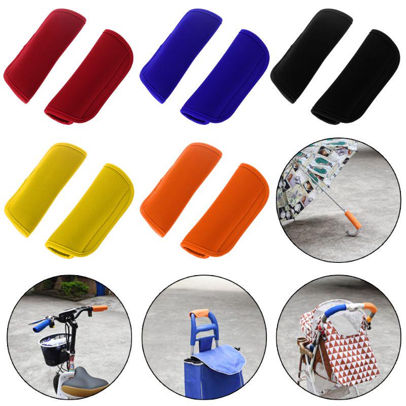2pcs Baby Stroller Handle Cover For Pram Cart Multifunctional Protector Neoprene