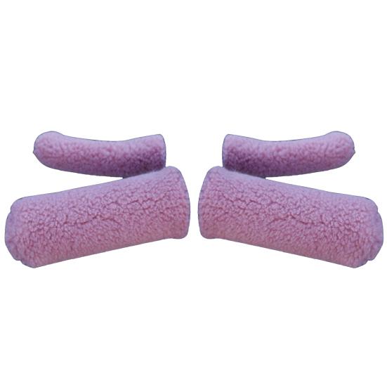 4Pcs/Set Bar Grips Cover Furry Ergonomic Design Cycle Accessory Motorcycle Handle Bar Grips