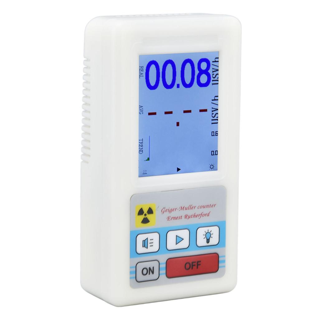 BR‑6 Geiger Counter Easy Reading Multifunctional Radioactive Detector for Nuclear Radiation Electromagnetic Radiation
