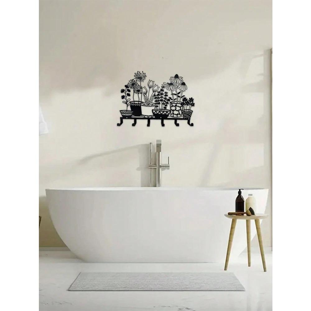 Metal Wall Art Decor Plaque Sign Home Office Kitchen Decoration