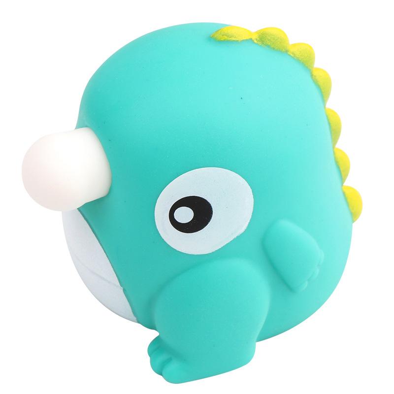 Soft Spit Bubble Toy Cute Dinosaur Ball Soft Sticky Squishi Stress Relief Toy Funny Gift Squeeze Ball Sensory Fidget Toy