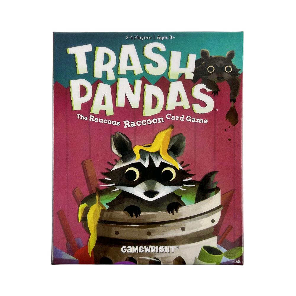 

Настольная игра Trash Pandas для вечеринок и семейной стратегии. Интересные карточные игры. (английская версия)