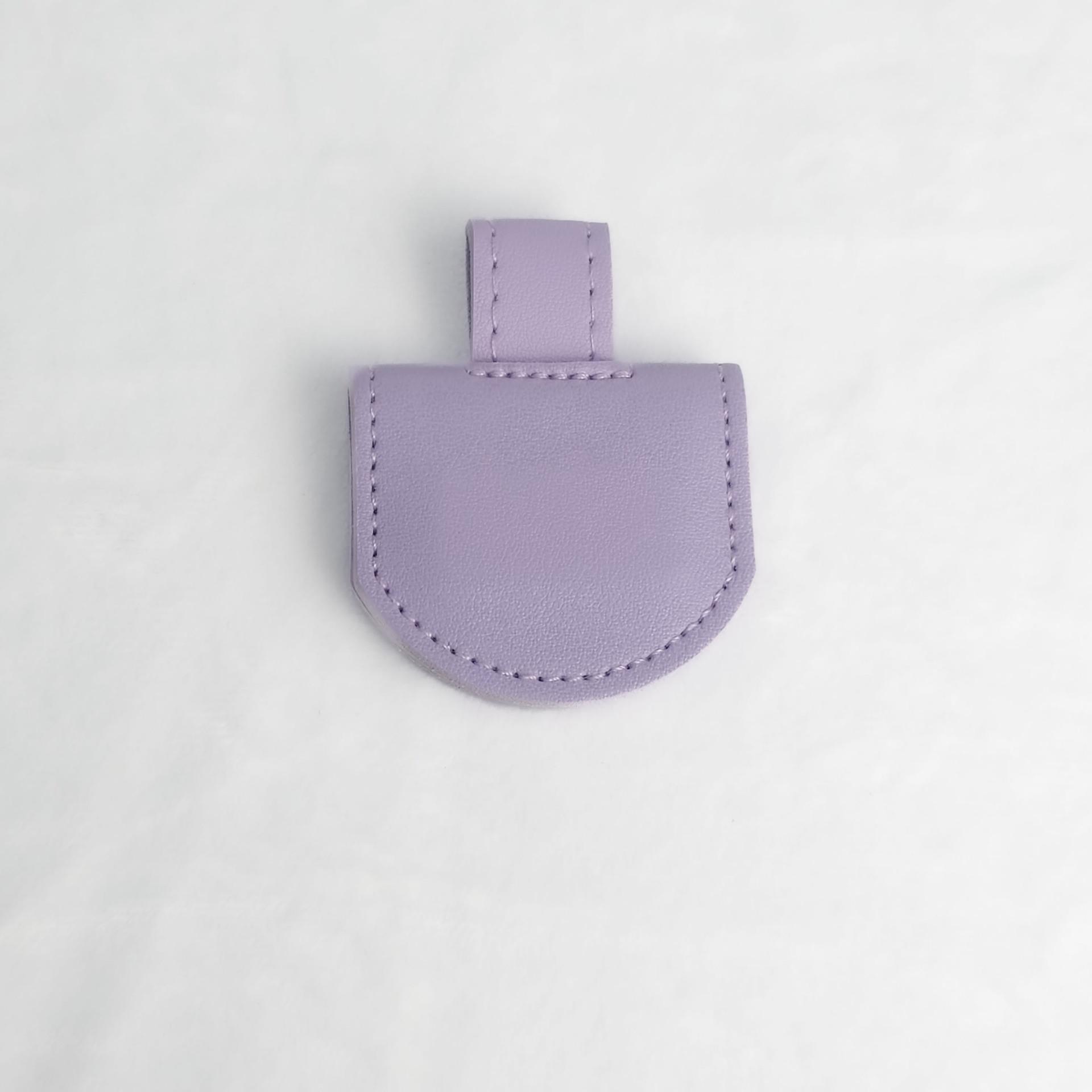 

Chic Leather Magnetic Bookmark & Dual-Use Pen Holder 50x45mm, 25g