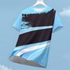 Men's Quick Dry Short Sleeve Sports T Shirt Fitness Running Badminton Sportswear T-shirt Summer Trendy Outdoor Breathable Tees