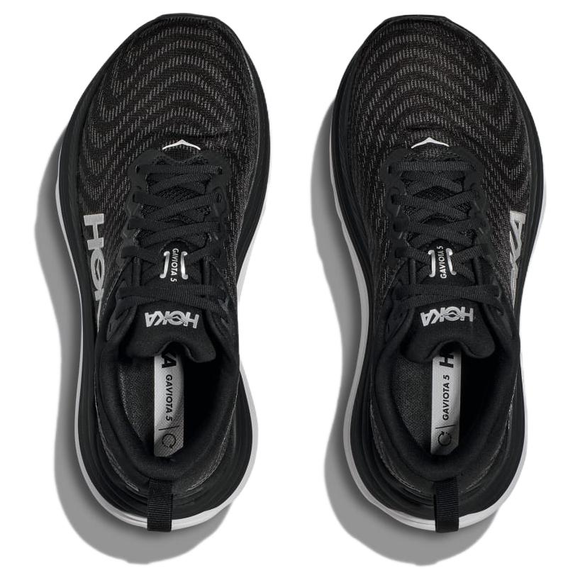 HOKA Gaviota 5 Black White Men Sneakers 1127929-BWHT