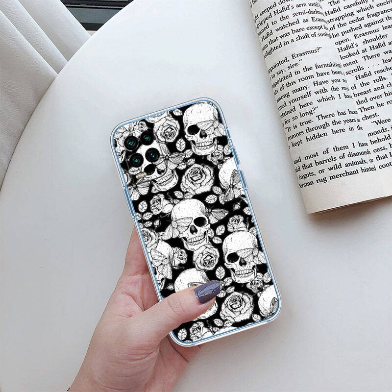 MH66 Grim Reaper Skeleton Skull Case for Motorola E7 G6 G7 G8 G9 Plus Power Play G10 G20 G04 E30 E40 E22 E20 E13 E15 G22 G23 G05 G75 G35 G55