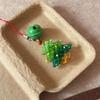 1pc Christmas Beaded Tree Star Bell Pendant for Bag Keychain Christmas Tree Ornament Party Home Decor Gift Accessories Keychain