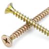 Color-Plated Zinc Wood Screws and Carpentry Nails Set
