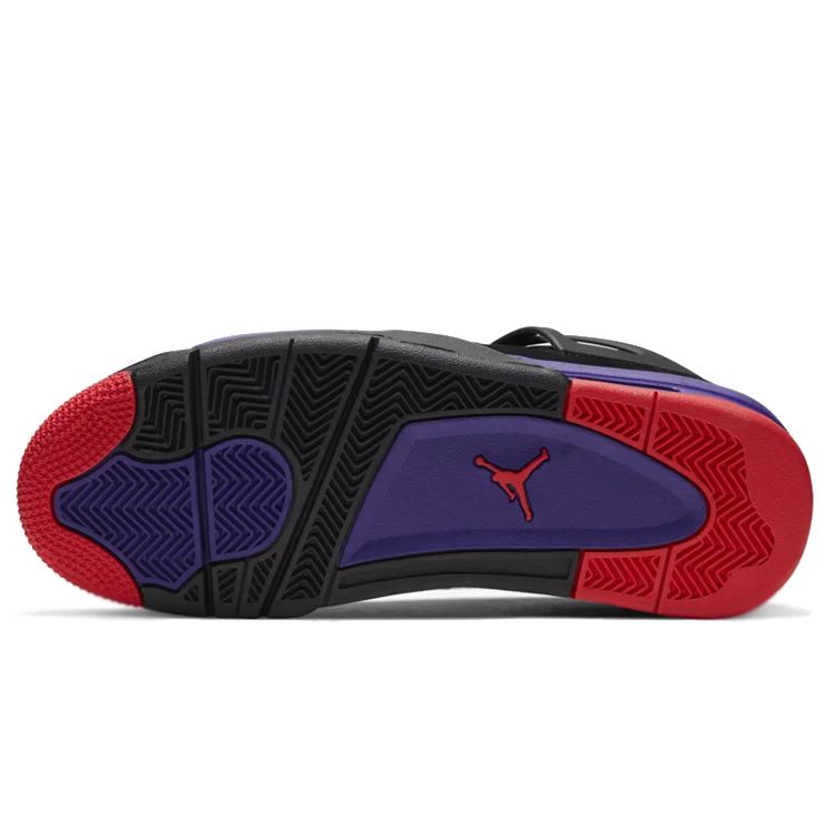 Jordan Air 4 Retro Raptors NRG Mid-Top Vintage Basketball Shoes Men Sneaker Black AQ3816-056(2019)