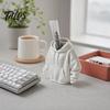 Talos 3D Printed Sweatshirt Pen Holder, Mini Hoodie Desk Organizer, Small Item Storage Container for Home Office Study Decor