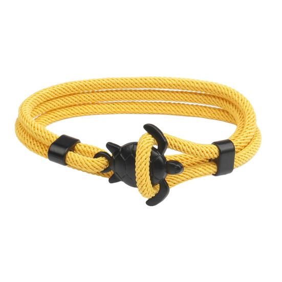 

3-слойная длинная однотонная плетеная веревка ручной работы, разноцветная подарочная мягкая морская черепаха жёлтый