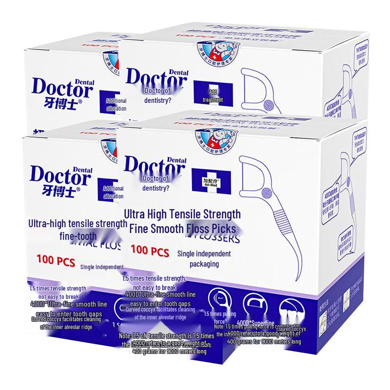 Dr. Tooth High-Tensile Dental Floss Picks