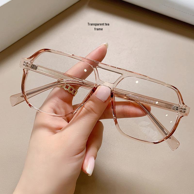 Ultralight TR90 Anti-Blue Light Large Eyeglass Frames for Prescription Glasses