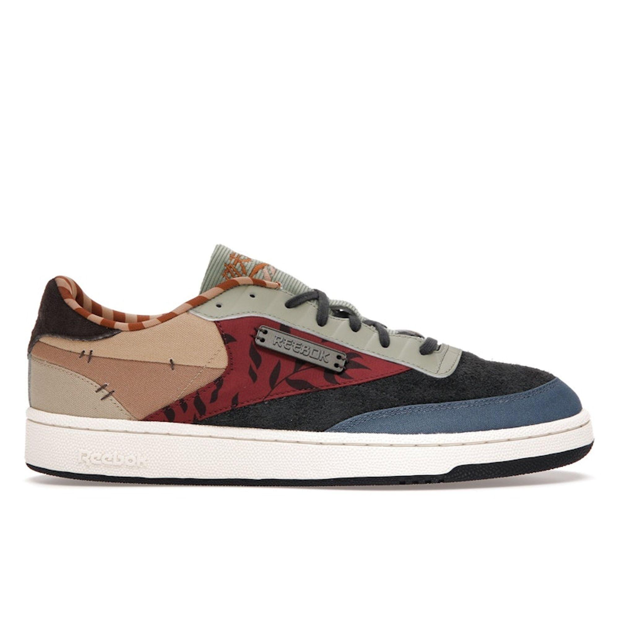 

Kung Fu Panda x Reebok Club C 85 Пэчворк Унисекс Кроссовки Разноцветный Гравий Классический-Белый GZ8634 35