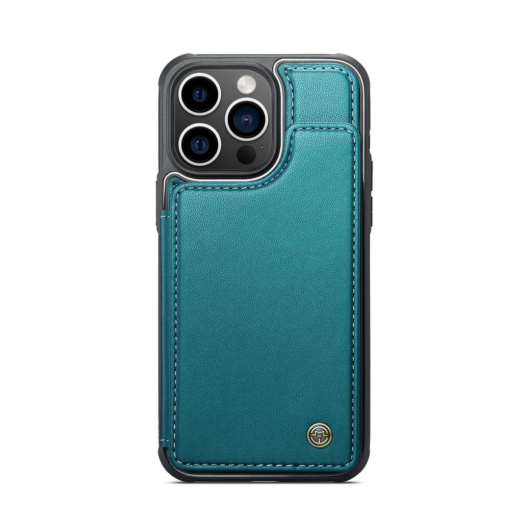 for iPhone 15 14 13 12 11 Pro Max XR SE 2025 Wallet Case with Card Holder&RFID Blocking PU Leather Kickstand Magnetic Clasp Case