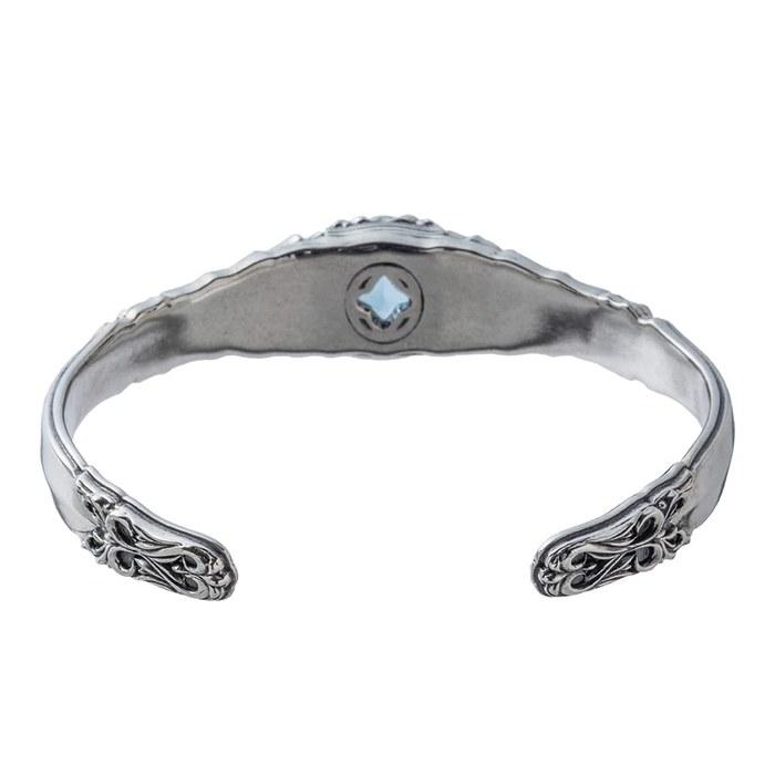 [ArtemisClassic] Poseidon Bangle ACB0124 Silver Accessory Men's Brand Jewelry Silver Bracelet 925 Blue