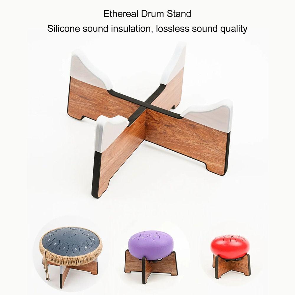 Detachable Hand Pan Drum Display Rack for 6-12in Drum Snare Drum Stand Floor
