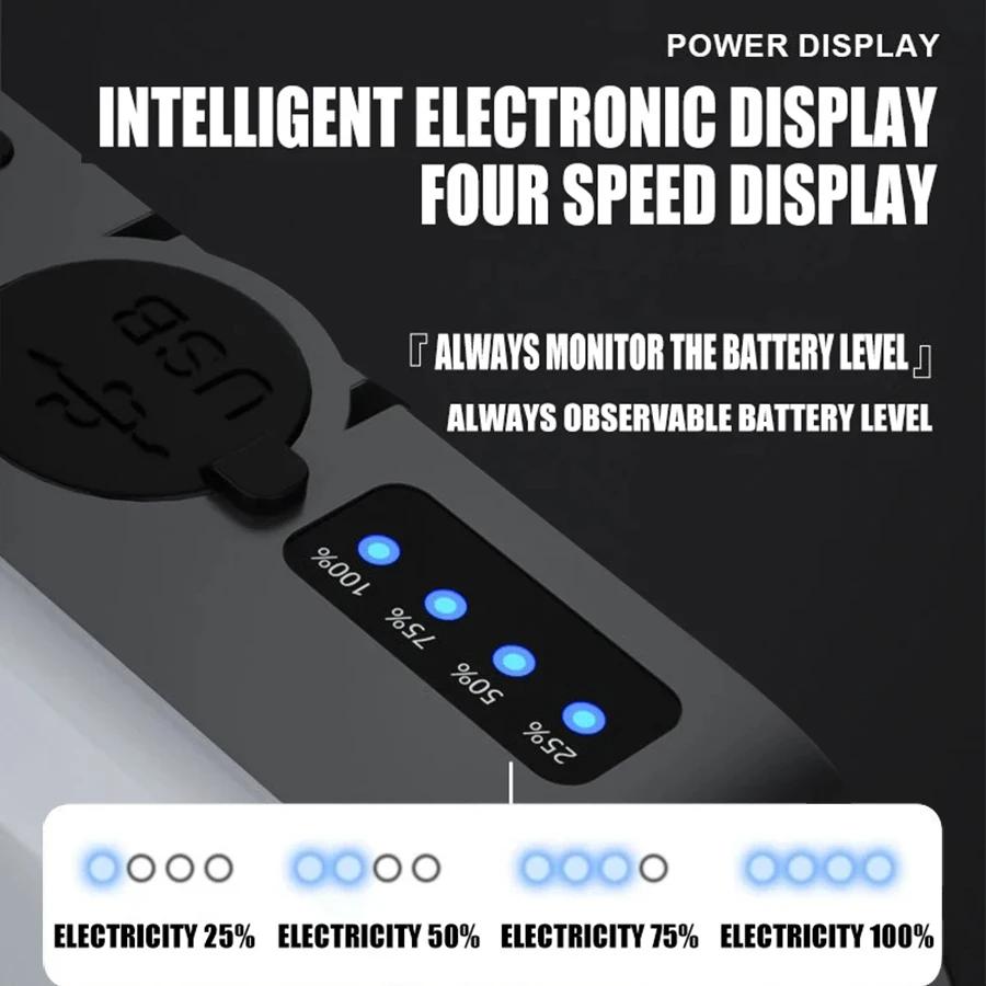 1000LM LED Camping Lantern Warm Atmosphere Light4000mAh Power Bank Rechargeable Portable Tent Light Waterproof Emergency Lamp