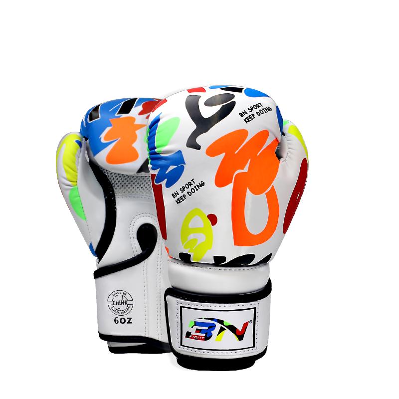 BN 6OZ Dětské Dětské MMA Muay Thai Boxerské Rukavice Chlapec Dívka Kickbox Sparring Bojová Umění Pěstní Tréninkové Rukavice DEO