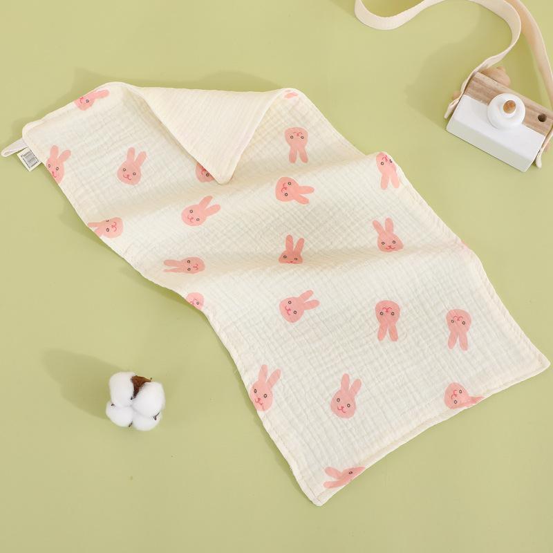 25x50cm Baby Six-layer Pure Cotton Gauze Small Towel Face Towel Square Towel Mouth Towel Baby Washcloth