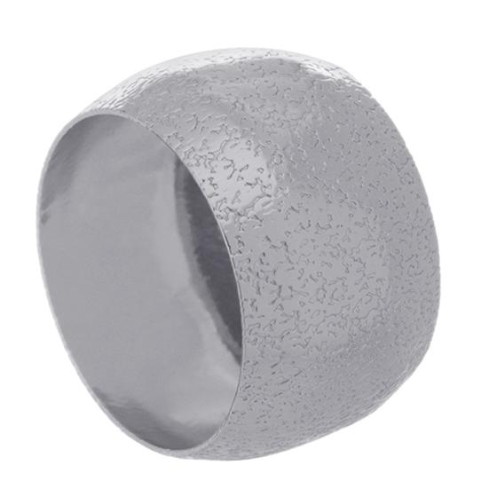 Metal Napkin Ring Golden Silver-color Frosted Hammer Pattern Dinner Napkin Holder Buckle Birthday Wedding Holiday Party Dining Table Decoration