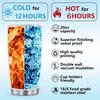 20Oz Stainless Steel Double Wall Insulated Tumblers Vacuum Cup with Straw and Lid  Keep Cold Hot Drinking Water Bottle 10colors