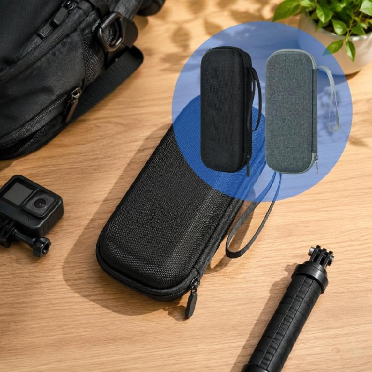 Daily Camera Carry Case with Hard Shell Frame, Covered Opening, and Wrist Hold for Travel, Commute, and Bag Use