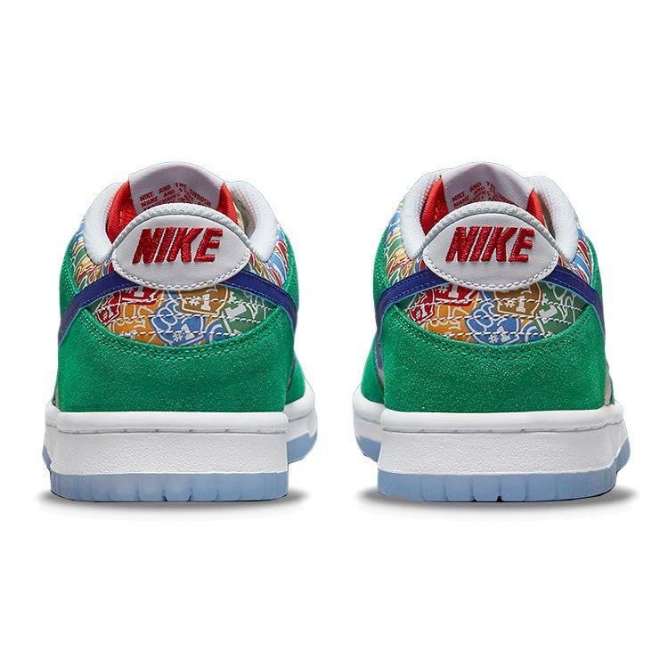 Nike Dunk Low GS Foam Finger Kids Sneakers Green Stadium-Green White DZ5299-300