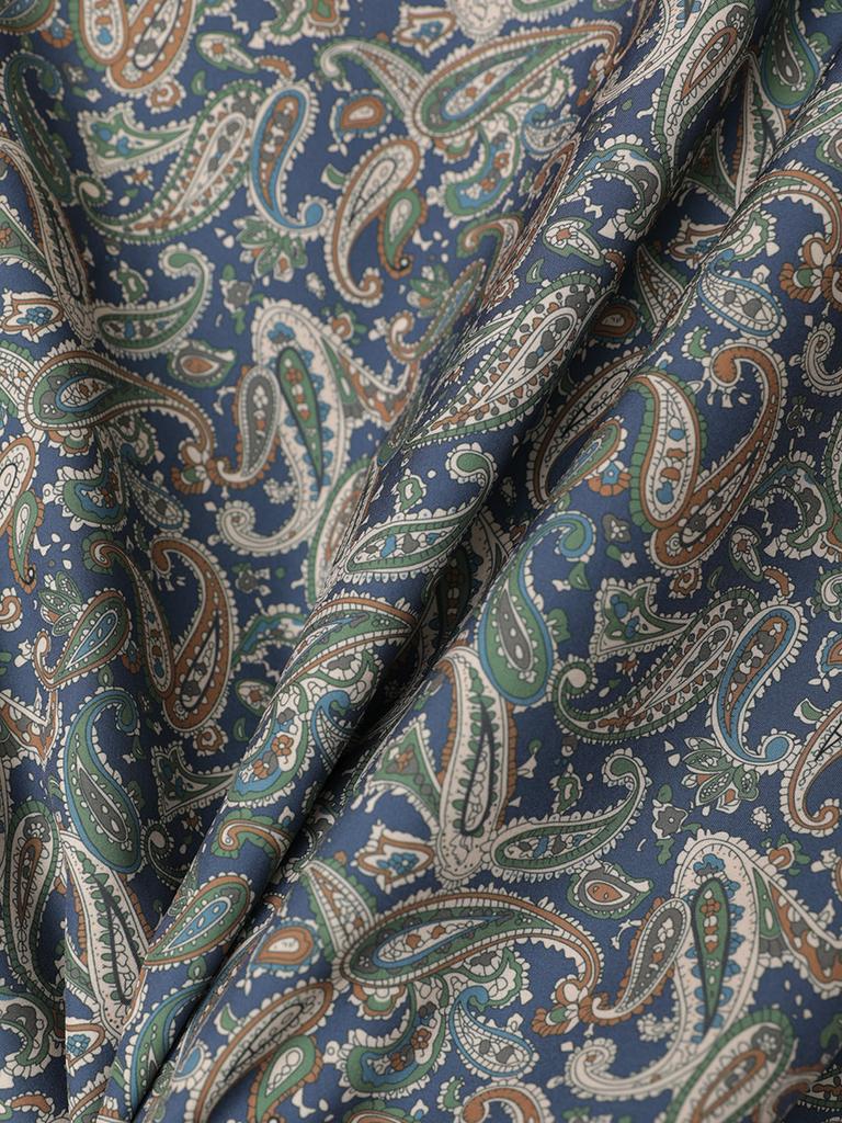 Oversized Loose Short Sleeve Bandanna Paisley Print Hawaii Beach Summer Men Shirt Student Couples Fashion Casual Mens Clothing