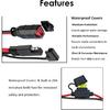 X-Connect SAE Adapter for NOCO GC009 Genius Charger, | 14AWG Pure Copper Wire with Polarity Reverse & 20A Fuse, Waterproof Connector for Motorcycle