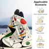 1PC Abstract ArtOutdoor Flannel Blanket - Soft Plush Decor for Picnics, Camping, Bedroom, Playroom, Office, or Lunch Break 1246A