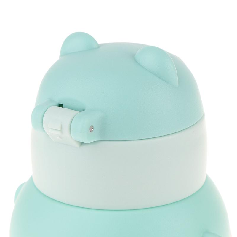 1 Piece 600Ml High-Value Fall-Proof Straw Cup Kawaii Summer Children'S Water Cup Boys And Girls Go To School Baby Kettle