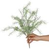 Real Touch Artificial Asparagus Branches Handmade Fake Plants  Outdoor Garden Decor