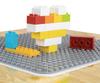 MILLY MALLY 6090 Olaf Blocks Furniture Set - Table and Two Chairs White