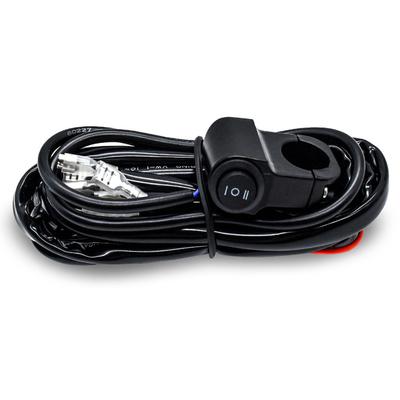 Hosioe LED-Lichtleisten-Kabelbaum-Kit, 180W 3-adrig 16 AWG LED-Motorrad