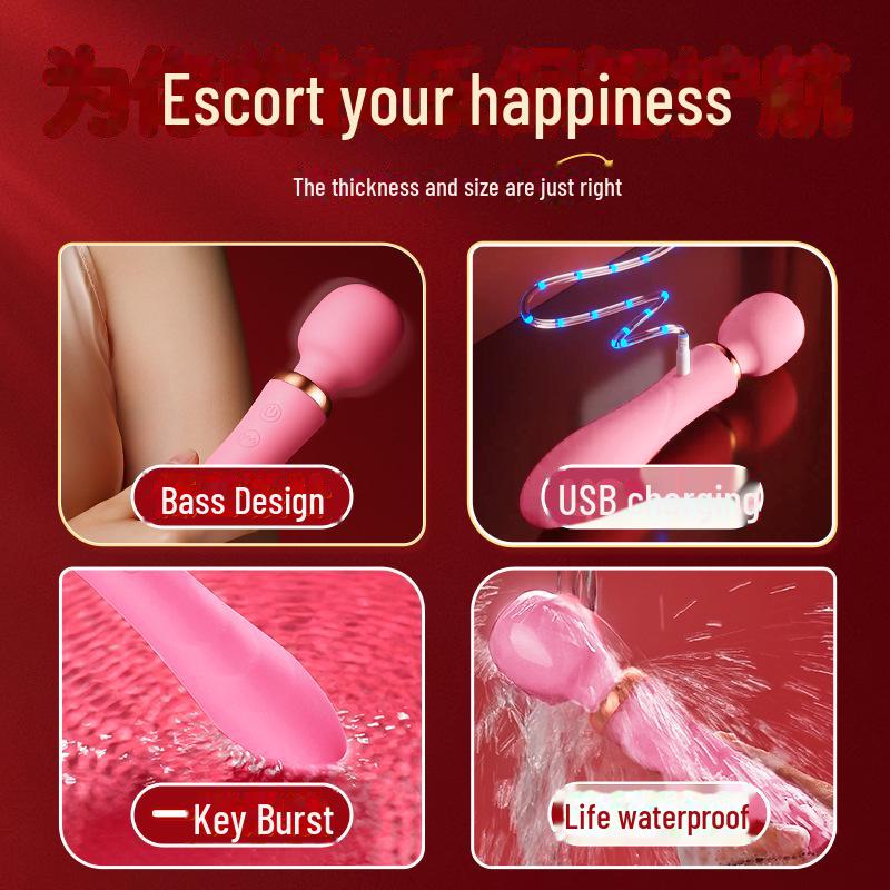 Dual-Action Heated G-Spot Vibrator with Intense Vibration for Women