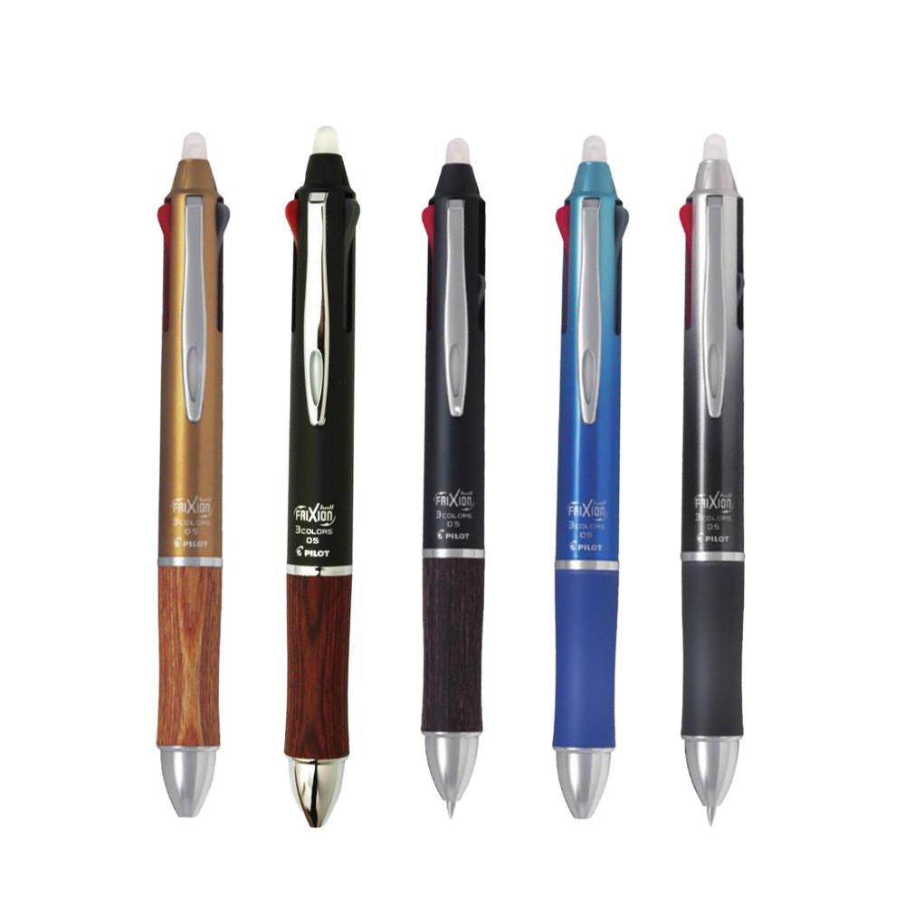 Japan PILOT FriXion Ball 3 0.5mm Erasable 3-color Ballpoint Pen 1 Pc.