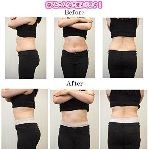 [Produced by Yuka Murofushi] Pelvic Belt-In Shorts, Black, L (Hip 92-100cm), Includes Korean Cosmetic Face Pack