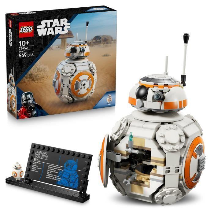LEGO Star Wars 75452 BB-8 Astromech Droid - Building Set for Boy or Girl Age 10