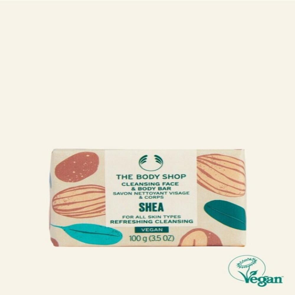 Shea Cleansing Face & Body Bar 100g (Soap)