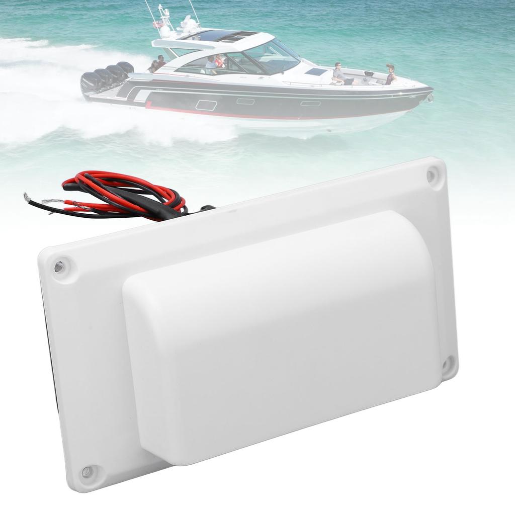 RV Exhaust Fan 12V Motorhome Side Air Vent Fan High Efficiency for Camper Trailer Boat