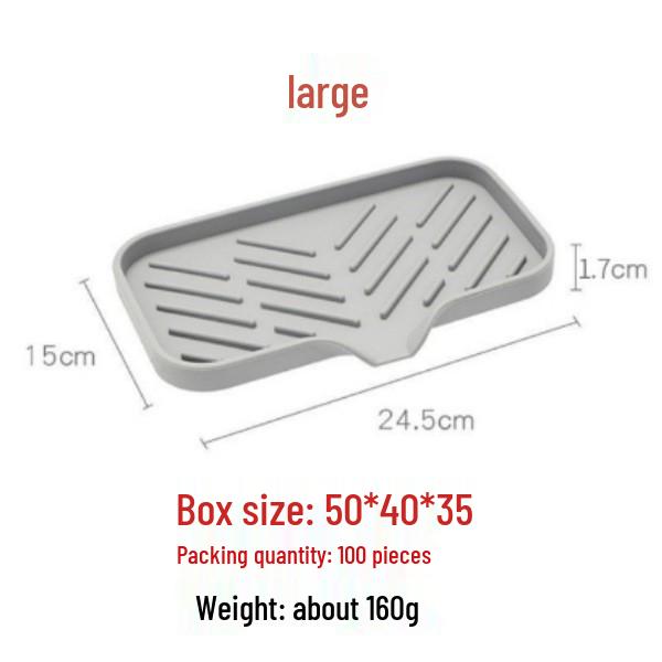 Japanese Style Silicone Soap Box: Creative Drain Pad Storage Tray for Bathroom, Toilet, or Kitchen