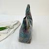 Women's PVC Tote Bag Floral Print Waterproof Fashion Shopping Bag