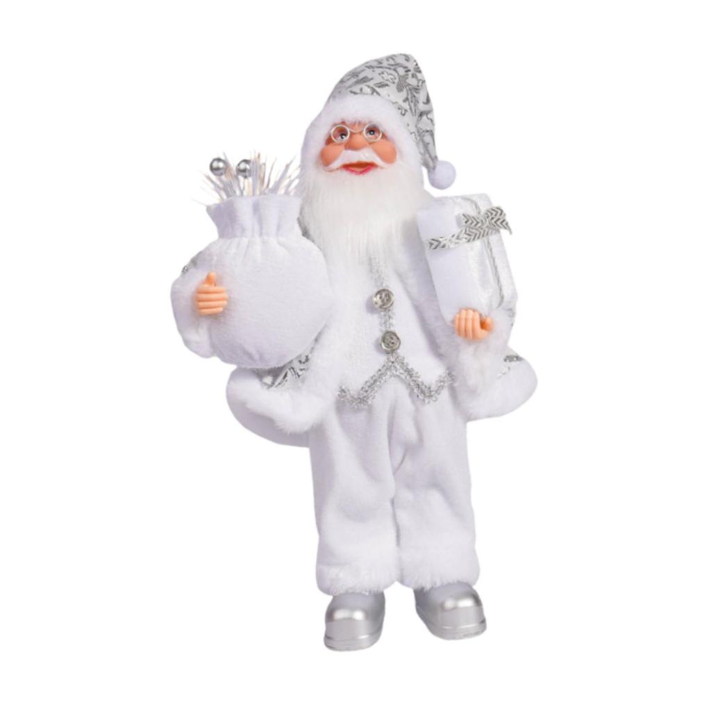 Christmas Santa Claus Figurine Family Kids Toy Doll Toy Gift New Year Gift Decoration for Holiday Party Fireplace Bedroom Decor