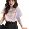Pure Cotton Short-sleeved White T-shirt Women's Crew Neck Summer Spring and Autumn Inner Bottoming Shirt Loose Large Size T-shirt Simple Top