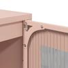 Sideboard Pink 100.5 X 39 X 107 Cm Cold Rolled Steel